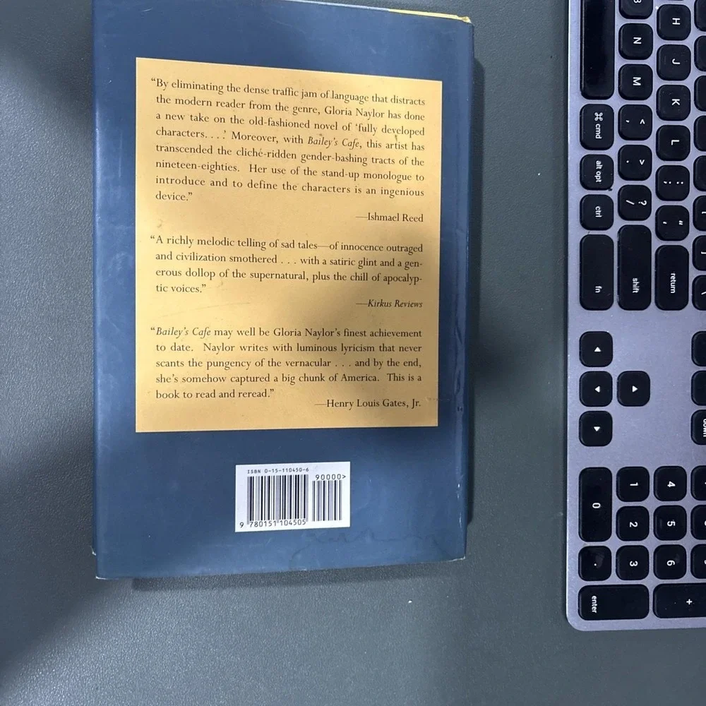 Gloria Naylor, Bailey's Cafe, 1st Edition, Hardcover in dustjacket